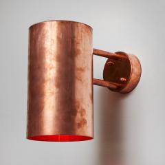 Hans Agne Jakobsson Large Hans Agne Jakobsson C 627 Rulle Copper Outdoor Sconce - 3038117