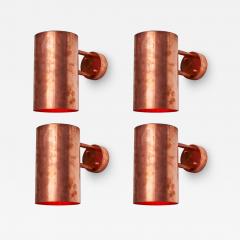 Hans Agne Jakobsson Large Hans Agne Jakobsson C 627 Rulle Copper Outdoor Sconce - 3045263