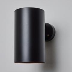Hans Agne Jakobsson Large Hans Agne Jakobsson C 627 Rulle Outdoor Sconce in Black - 3038027