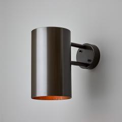 Hans Agne Jakobsson Large Hans Agne Jakobsson C627 Rulle Outdoor Sconce in Painted Bronze - 4546428