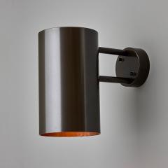 Hans Agne Jakobsson Large Hans Agne Jakobsson C627 Rulle Outdoor Sconce in Painted Bronze - 4546431