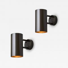 Hans Agne Jakobsson Large Hans Agne Jakobsson C627 Rulle Outdoor Sconce in Painted Bronze - 4547267