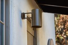 Hans Agne Jakobsson Large Hans Agne Jakobsson C627 Rulle Outdoor Sconce in Painted Brown - 4546597