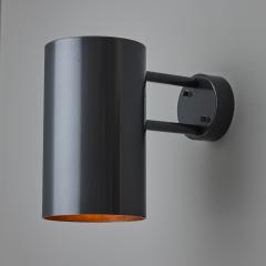 Hans Agne Jakobsson Large Hans Agne Jakobsson C627 Rulle Outdoor Sconce in Painted Steel - 4546577
