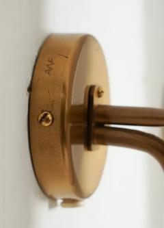 Hans Agne Jakobsson Large Wall Sconces in Brass and Opaline Glass by Hans Agne Jakobsson - 3336105