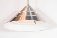Hans Agne Jakobsson Mid Century Brushed Aluminum Cone Ceiling Pendant by Hans Agne Jakobsson - 1461006