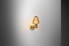 Hans Agne Jakobsson Model V 220 Brass Wall Lamp by Hans Agne Jakobsson Sweden 1960s - 4073973