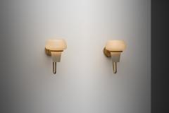 Hans Agne Jakobsson Pair of Brass Wall Lights by Hans Agne Jakobsson Sweden 2nd half of the 20th C - 4729728