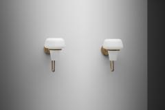 Hans Agne Jakobsson Pair of Brass Wall Lights by Hans Agne Jakobsson Sweden 2nd half of the 20th C - 4729729