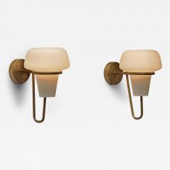 Hans Agne Jakobsson Pair of Brass Wall Lights by Hans Agne Jakobsson Sweden 2nd half of the 20th C - 4733904