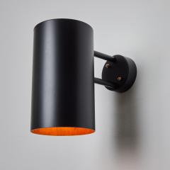 Hans Agne Jakobsson Pair of Large Hans Agne Jakobsson C 627 Rulle Outdoor Sconces in Black - 3038042