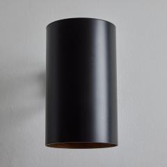 Hans Agne Jakobsson Pair of Large Hans Agne Jakobsson C 627 Rulle Outdoor Sconces in Black - 3038051