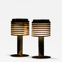 Hans Agne Jakobsson Pair of Rare Table Lamps Model B 142 by Hans Agne Jakobsson 1950s - 4444227