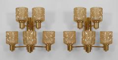 Hans Agne Jakobsson Pair of Swedish 1950s Wall Sconces - 466700