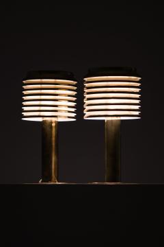 Hans Agne Jakobsson Pair of Table Lamps in Brass by Hans Agne Jakobsson 1950s - 4606205