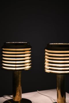 Hans Agne Jakobsson Pair of Table Lamps in Brass by Hans Agne Jakobsson 1950s - 4606207