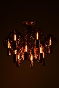 Hans Agne Jakobsson Rare Ceiling Lamp by Hans agne Jakobsson 1960s - 4456057