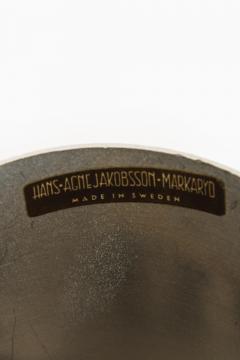 Hans Agne Jakobsson Rare Ceiling Lamp with Striking Geometric Frame by Hans agne Jakobsson 1960s - 4456050