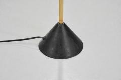 Hans Agne Jakobsson Rare Hans Agne Jakobsson Brass Floor Lamp for AB Markaryd Sweden ca 1960s - 3949278