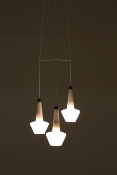 Hans Agne Jakobsson Scandinavian Midcentury Pendant T272 in Opaline Glass by Hans Agne Jakobsson - 959505