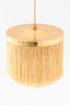 Hans Agne Jakobsson Scandinavian Modern Ceiling Lamp in Beige and Gold By Hans Agne Jakobsson 1965 - 4699442