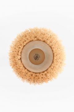 Hans Agne Jakobsson Scandinavian Modern Ceiling Lamp in Brass and Silk By Hans Agne Jakobsson 1965 - 4663763