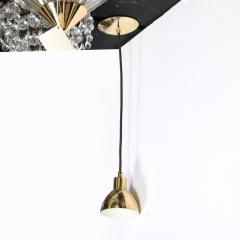 Hans Agne Jakobsson Set of 3 Mid Century Polished Brass Pendant Chandeliers by Hans Agne Jakobsson - 3926280