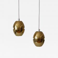 Hans Agne Jakobsson Set of Two Egg Pendant Lamps by Hans Agne Jakobsson for AB Markaryd Sweden - 3667525