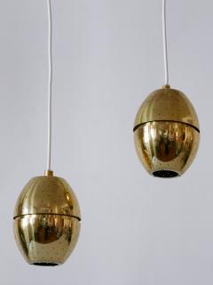 Hans Agne Jakobsson Set of Two Egg Pendant Lamps by Hans Agne Jakobsson for AB Markaryd Sweden - 3923271