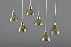 Hans Agne Jakobsson Small Pendants Flora in Perforated Brass by Hans Agne Jakobsson - 898531