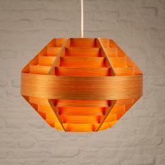 Hans Agne Jakobsson T510 Wooden Pendant Light by Hans Agne Jakobsson Sweden 1960s - 2519097