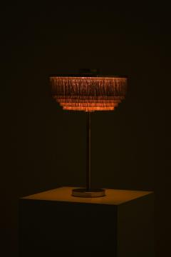 Hans Agne Jakobsson Table Lamp in Brass and Silk Fringes by Hans Agne Jakobsson 1950s - 4479084
