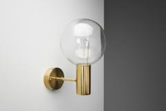 Hans Agne Jakobsson Three Hans Agne Jakobsson Model V 149 Wall Lamps for AB Markaryd Sweden 1960s - 4556381