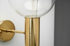 Hans Agne Jakobsson Three Hans Agne Jakobsson Model V 149 Wall Lamps for AB Markaryd Sweden 1960s - 4556385