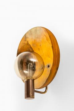 Hans Agne Jakobsson Wall Lamps Model V 180 Produced by Hans Agne Jakobsson AB - 1916736