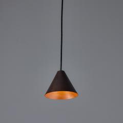 Hans Agnes Jokobsson Hans Agne Jakobsson Dark Brown Patinated Mini Tratten Outdoor Pendant - 4135398
