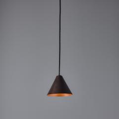 Hans Agnes Jokobsson Hans Agne Jakobsson Dark Brown Patinated Mini Tratten Outdoor Pendant - 4135399