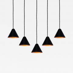 Hans Agnes Jokobsson Hans Agne Jakobsson Mini Tratten Pendant in Black - 4136280