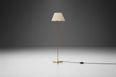 Hans Agnes Jokobsson Hans Agne Jakobsson Model G93 Brass Floor Lamp Sweden 1950s - 4021935