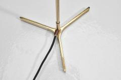 Hans Agnes Jokobsson Hans Agne Jakobsson Model G93 Brass Floor Lamp Sweden 1950s - 4021942