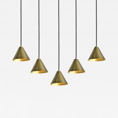 Hans Agnes Jokobsson Hans Agne Jakobsson Polished Brass Mini Tratten Outdoor Pendant - 4136279