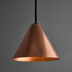 Hans Agnes Jokobsson Hans Agne Jakobsson Polished Copper Mini Tratten Outdoor Pendant - 4135660