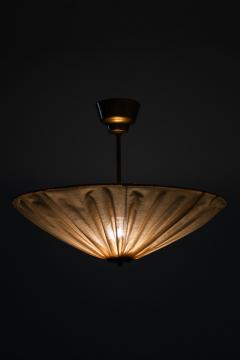 Hans Bergstr m Ceiling Lamp Flush Mount Produced by Atelj Lyktan - 2005829