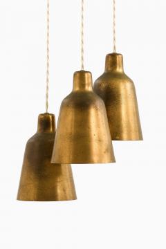 Hans Bergstr m Ceiling Lamp Model 40 by Hans Bergstr m 1940s - 4444290