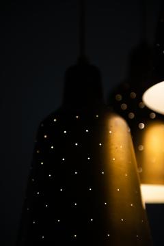 Hans Bergstr m Ceiling Lamp Produced by Atelj Lyktan - 1886893