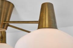 Hans Bergstr m Ceiling Lamp by Hans Bergstr m for Asea Sweden Mid 20th century - 3993693