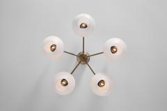 Hans Bergstr m Ceiling Lamp by Hans Bergstr m for Asea Sweden Mid 20th century - 3993695