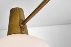 Hans Bergstr m Ceiling Lamp by Hans Bergstr m for Asea Sweden Mid 20th century - 3993700