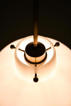 Hans Bergstr m Ceiling Lamp in Brass by Hans Bergstr m 1950s - 4549694