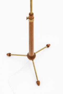 Hans Bergstr m Floor Lamp in Brass and Metal by Hans Bergstr m 1940s - 4507770